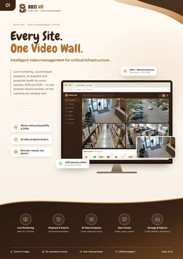 BOSS VMS Brochure cover